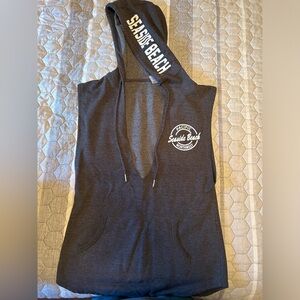 Dark gray swimsuit cover new without tags